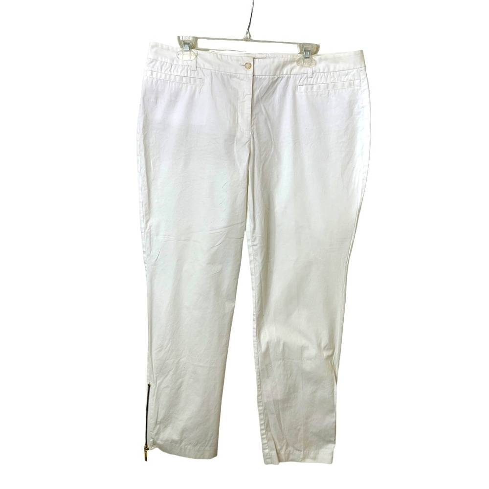MICHAEL KORS  LADYS CAUAL PANT WITH ZIPPERS END LEGS OF THIS AMAZING PAN☑️